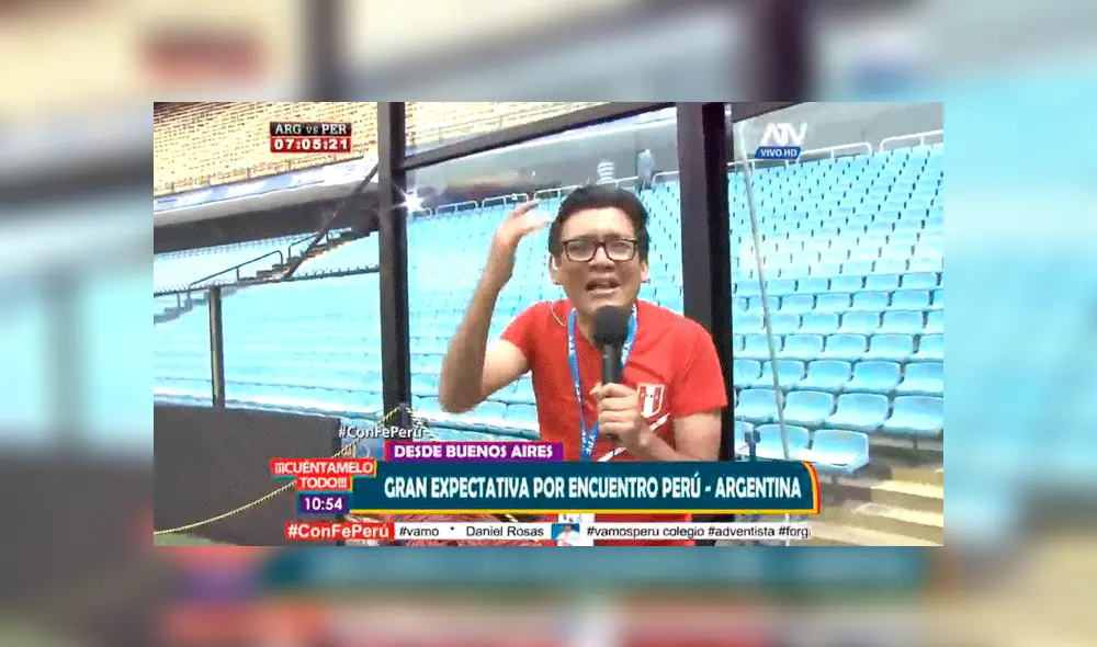 Reportero de 'Cuéntamelo todo' hace inquietante promesa desde La Bombonera [VIDEO]