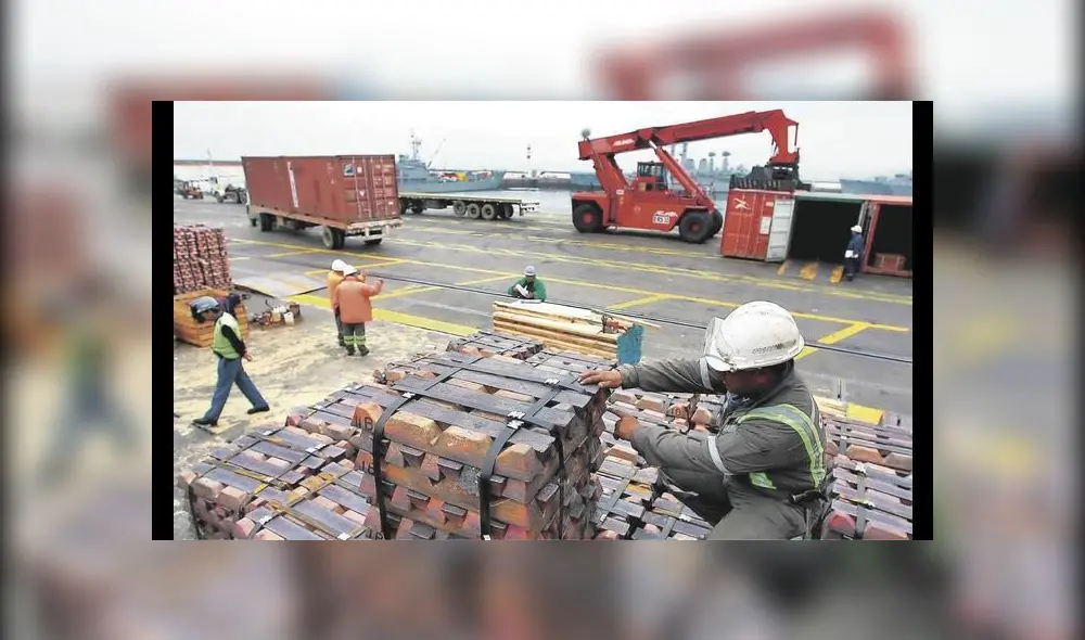 INEI: Exportaciones totales cayeron en 6,1% en junio INEI: Exportaciones totales cayeron en 6,1% en junio