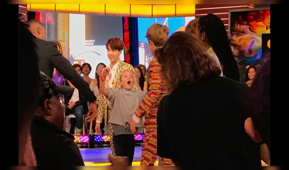Niña se emociona al ver a BTS en vivo y reacción de Jimin se robó todas las miradas