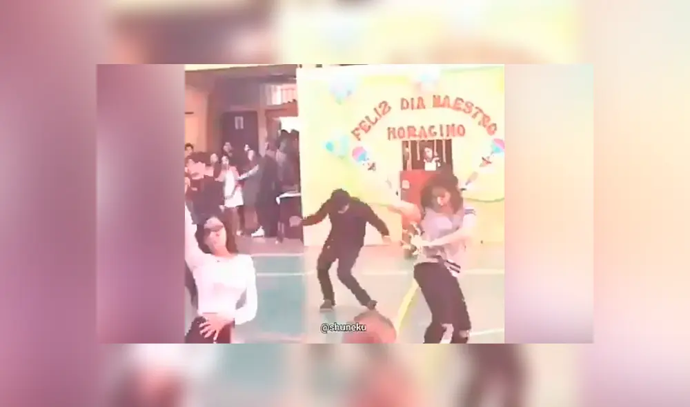 Facebook viral: chico se olvida de coreografía en plena presentación y realiza baile al estilo Fortnite Facebook viral: chico se olvida de coreografía en plena presentación y realiza baile al estilo Fortnite