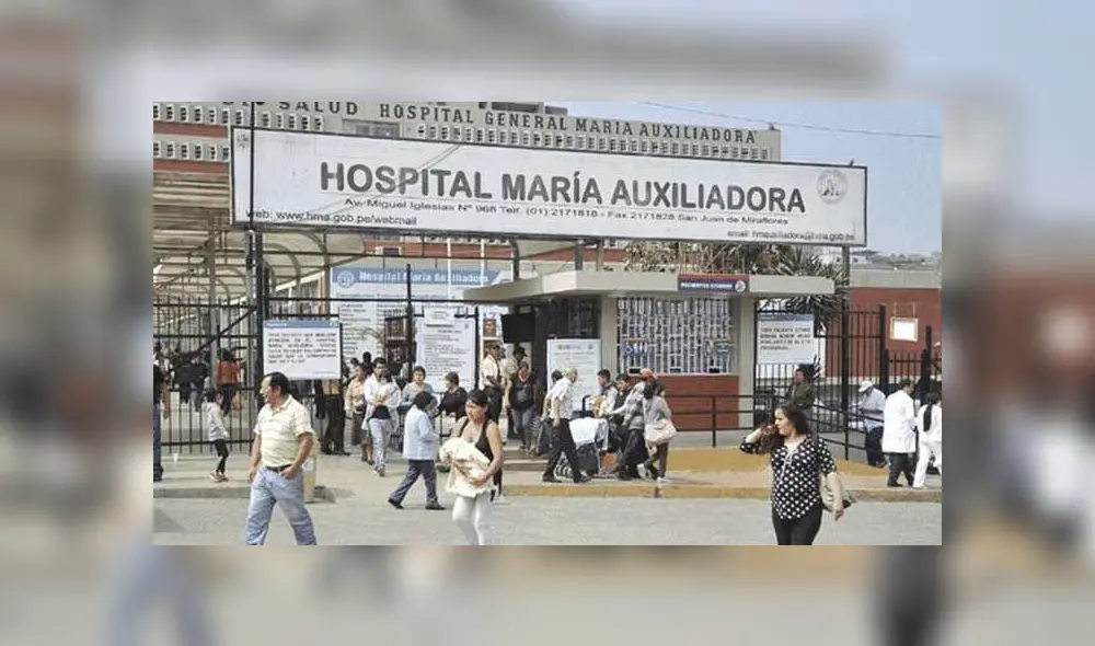 Hospital María Auxiliadora. Créditos: La República. Hospital María Auxiliadora. Créditos: La República.
