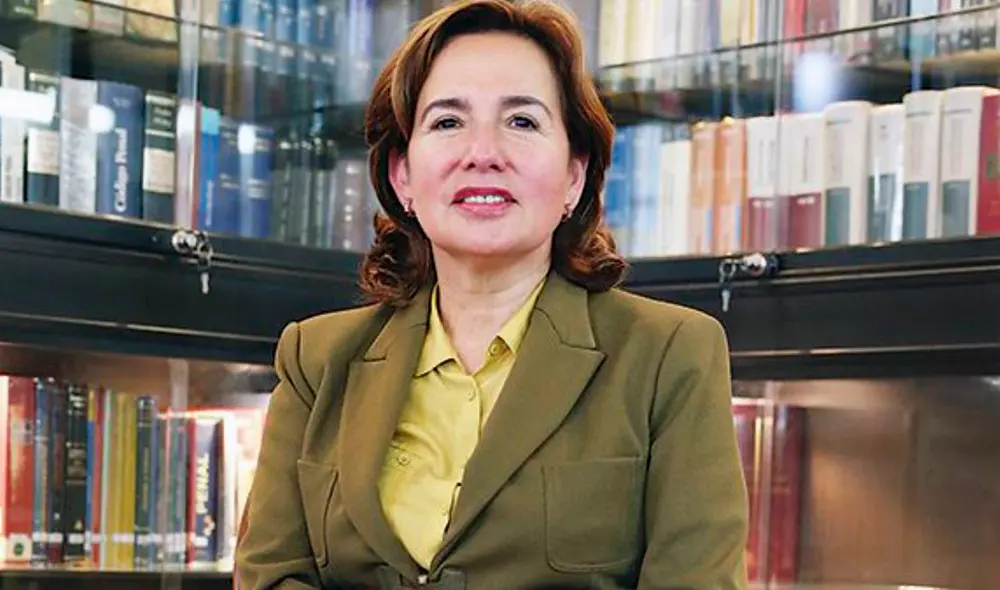 Elvia Barrios se convirtió en la primera mujer en presidir el PJ. Foto: Andina