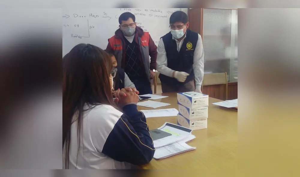 Intervención del Ministerio Público en el hospital. Intervención del Ministerio Público en el hospital.