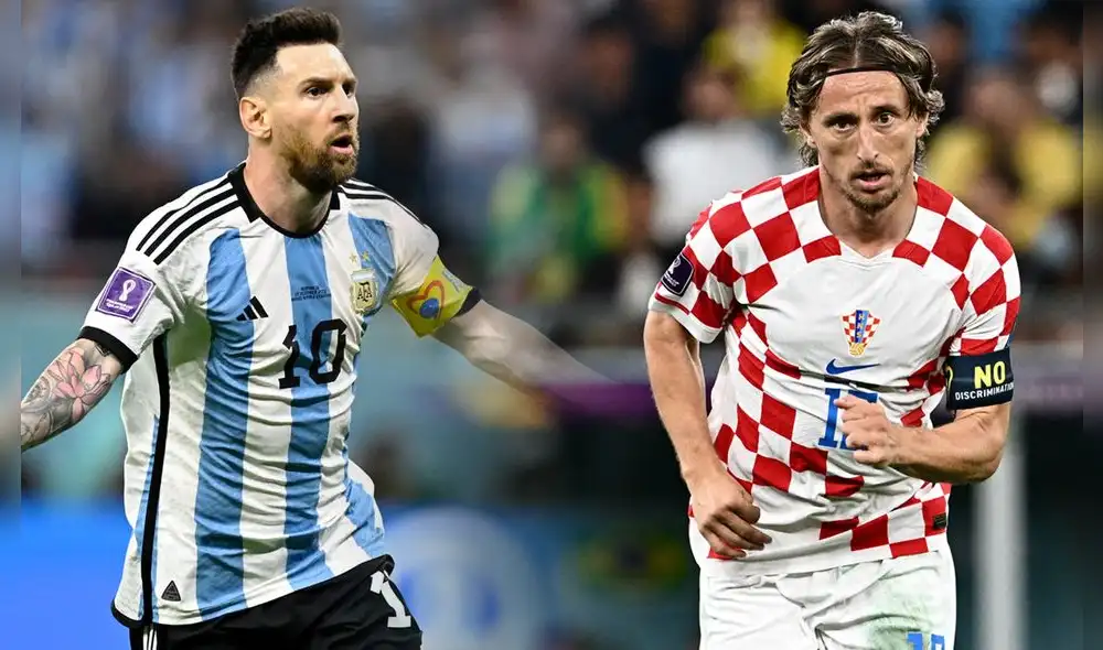 Croacia venció a Argentina en Rusia 2018. Foto: composición LR/AFP