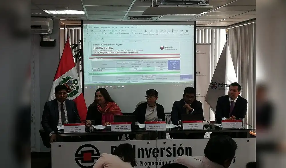 Proyectos regionales de banda ancha mejorarán conectividad entre peruanos 