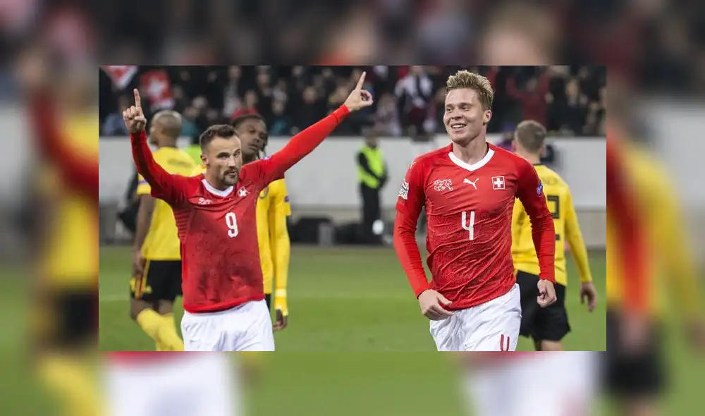 Bélgica cayó goleado ante Suiza y es eliminado del 'Final Four' de la UEFA Nations League [GOLES]