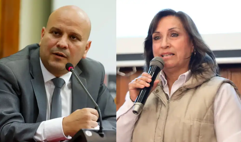 Dina Boluarte Alejandro Salas Foto: composición/La República Dina Boluarte Alejandro Salas Foto: composición/La República