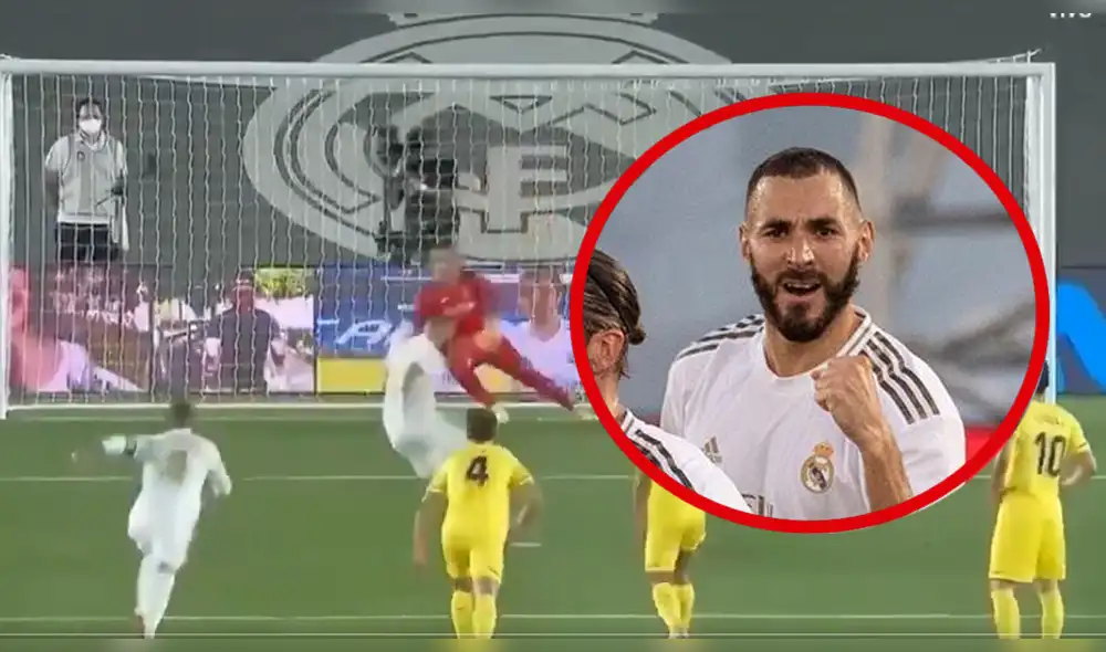 GOL Real Madrid vs Villarreal de Karim Benzema resultado 2-0 partido ...