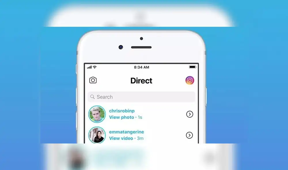 Facebook estaría rediseñando el chat de Instagram.