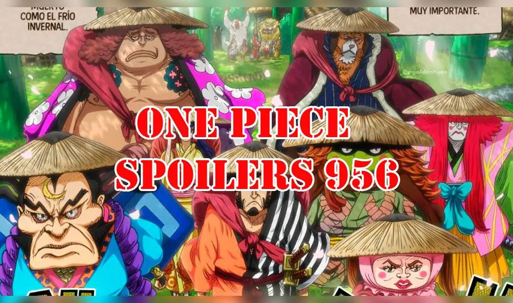 Ya han salido los SPOILERS de One Piece manga 956. Foto: Composición