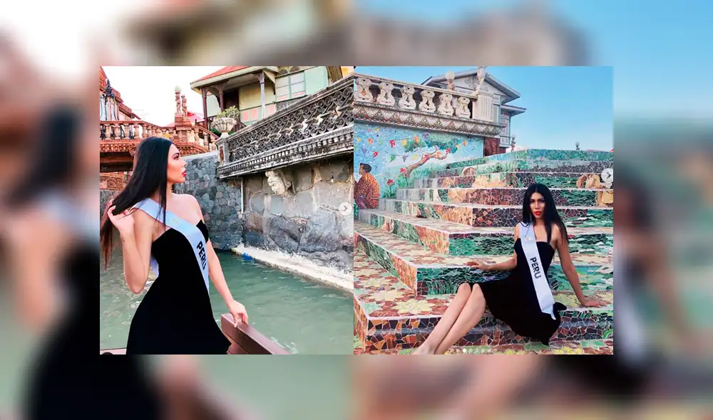 Hermana de Stephanie Valenzuela ganó el título a mejor traje típico en certamen de belleza 