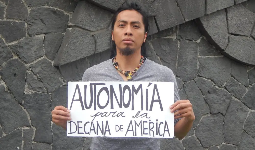 Protestas en San Marcos | Alumnos de la Universidad de México apoyan a estudiantes de San Marcos | UNMSM |