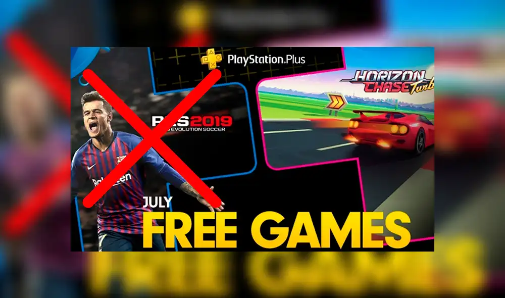 PlayStation hace un cambio de última hora y los usuarios ya no podrán descargar gratis PES 2019, debido a que fue reemplazado por estos dos títulos.