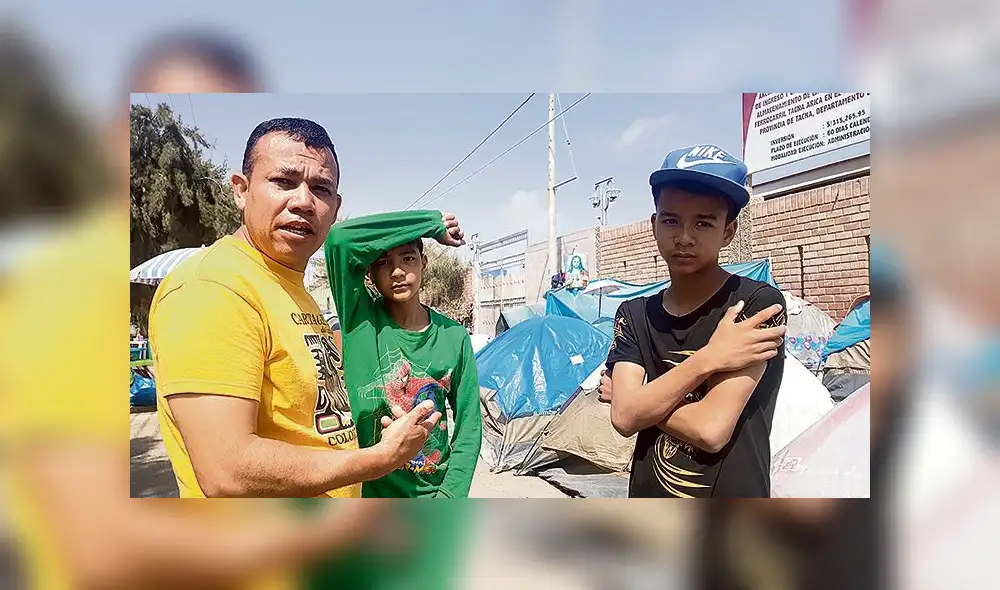 Pedido. Douglas solicita salvoconductos para sus sobrinos, cuya madre está en Chile.