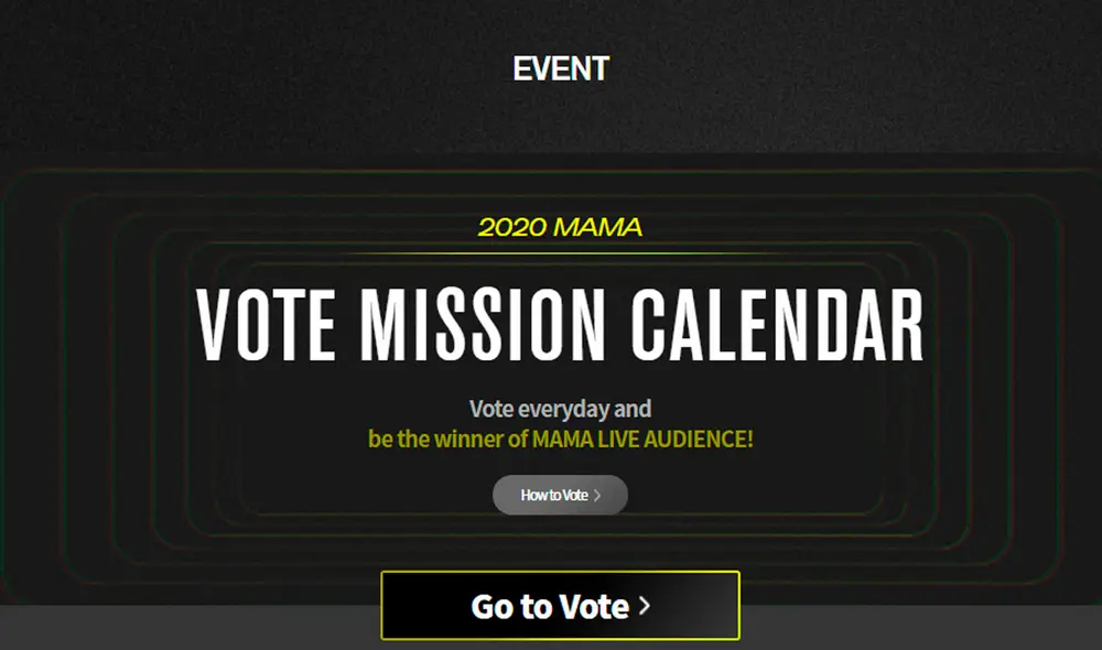 El 6 de diciembre se realizarán los 2020 MAMA, en una ceremonia online. Foto: Mnet