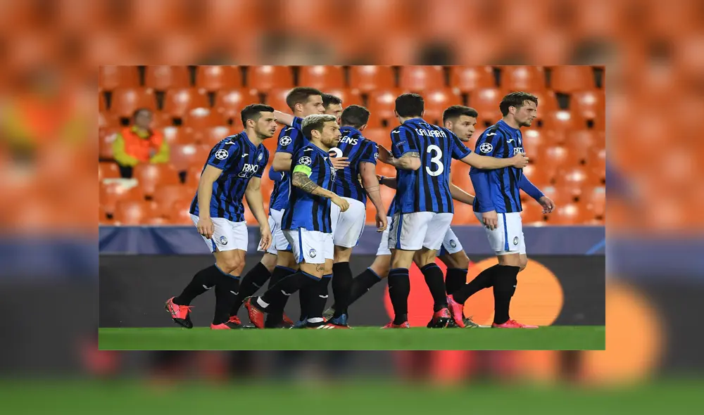 Atalanta logró un marcador global de escándalo al ganar la serie por 8-4 al Valencia. Foto: Difusión. Atalanta logró un marcador global de escándalo al ganar la serie por 8-4 al Valencia. Foto: Difusión.
