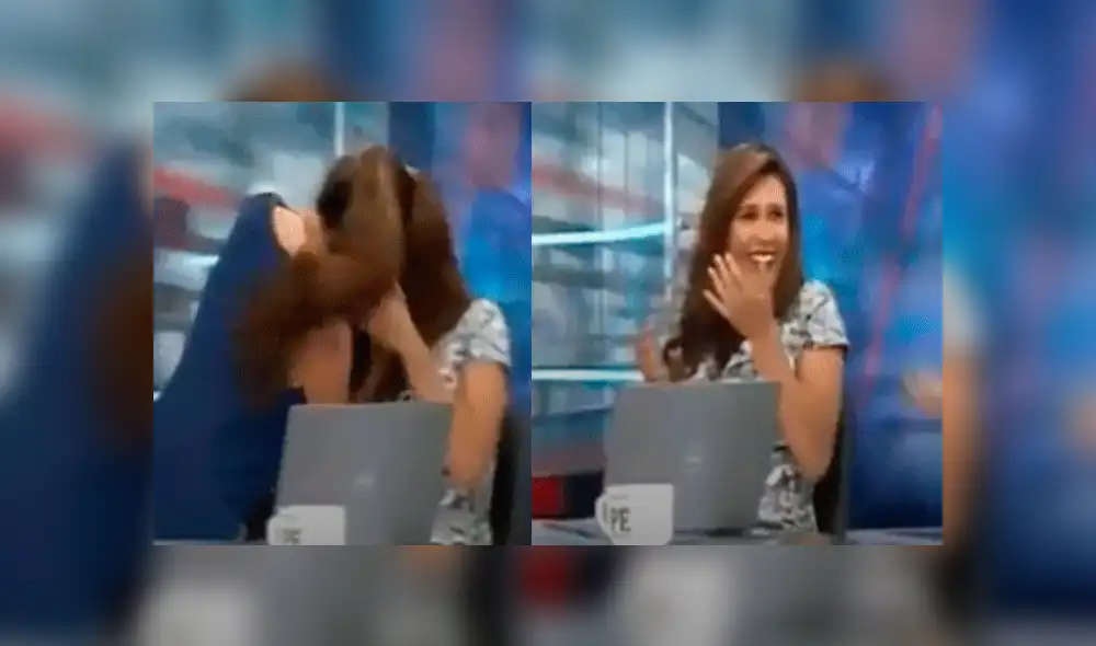 ¿Rebeca Escribens besó a Verónica Linares en vivo? [VIDEO]