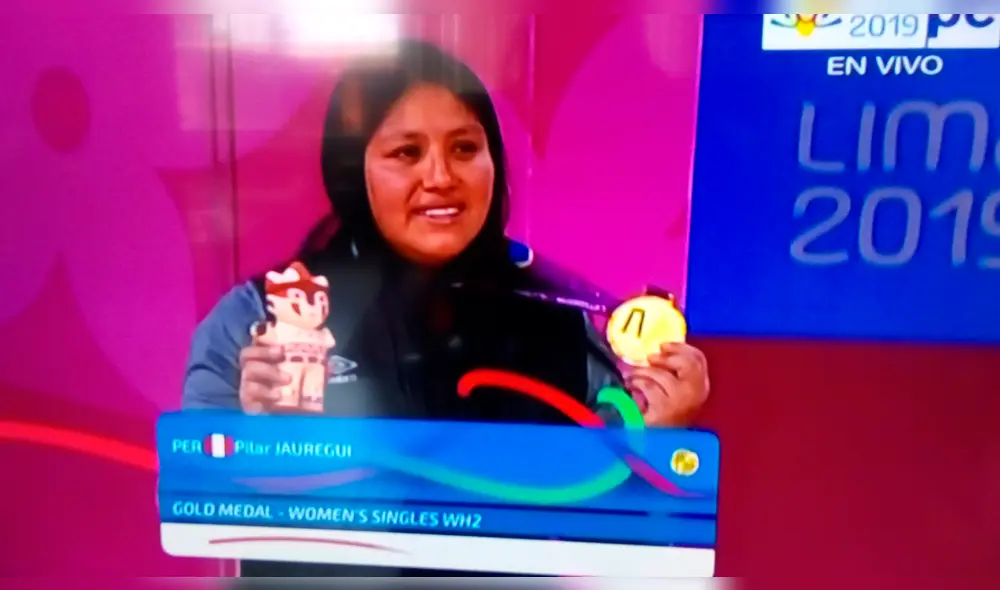 ¡Mujer dorada! Parapanamericanos 2019: Pilar Jáuregui gana medalla de oro en parabádminton