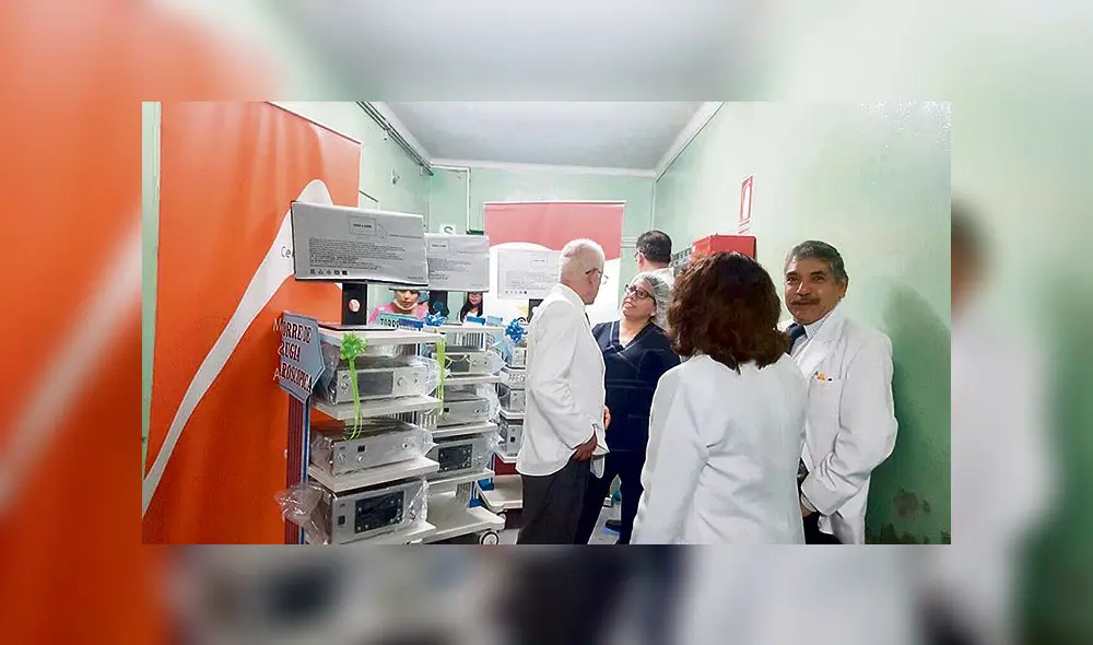 Donan equipos de cirugía a hospital Honorio Delgado