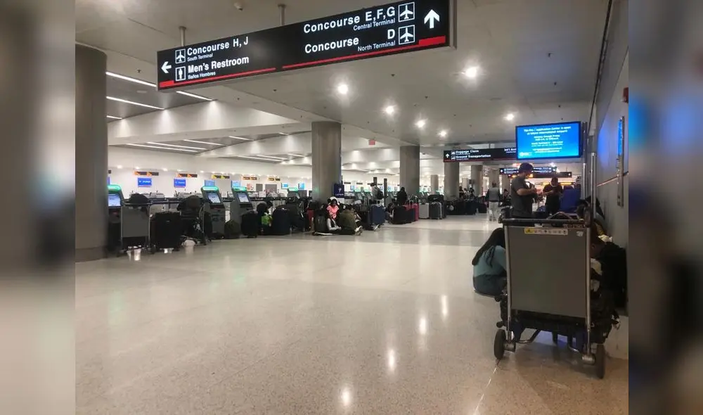 Peruanos varados en Miami Peruanos varados en Miami