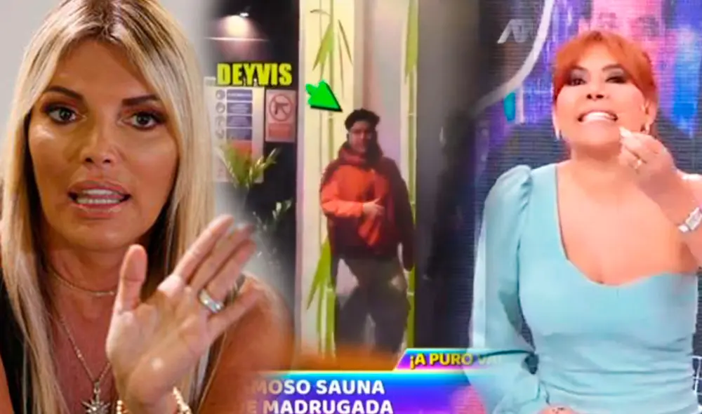 Jessica Newton responde a Magaly por criticar ampay de Deyvis Orosco. Foto: captura/ATV/difusión