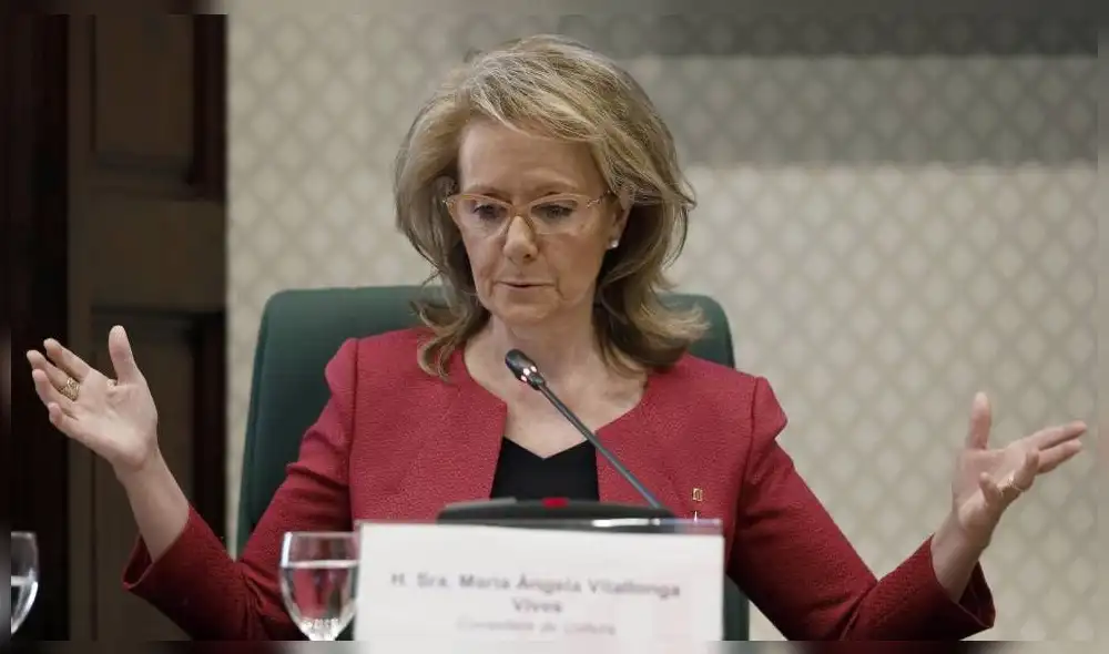 La consejera de Cultura de Cataluña, Mariàngela Vilallonga se reunirá con el presidente Quim Torra para discutir el tema. (Foto: Libertad Digital)