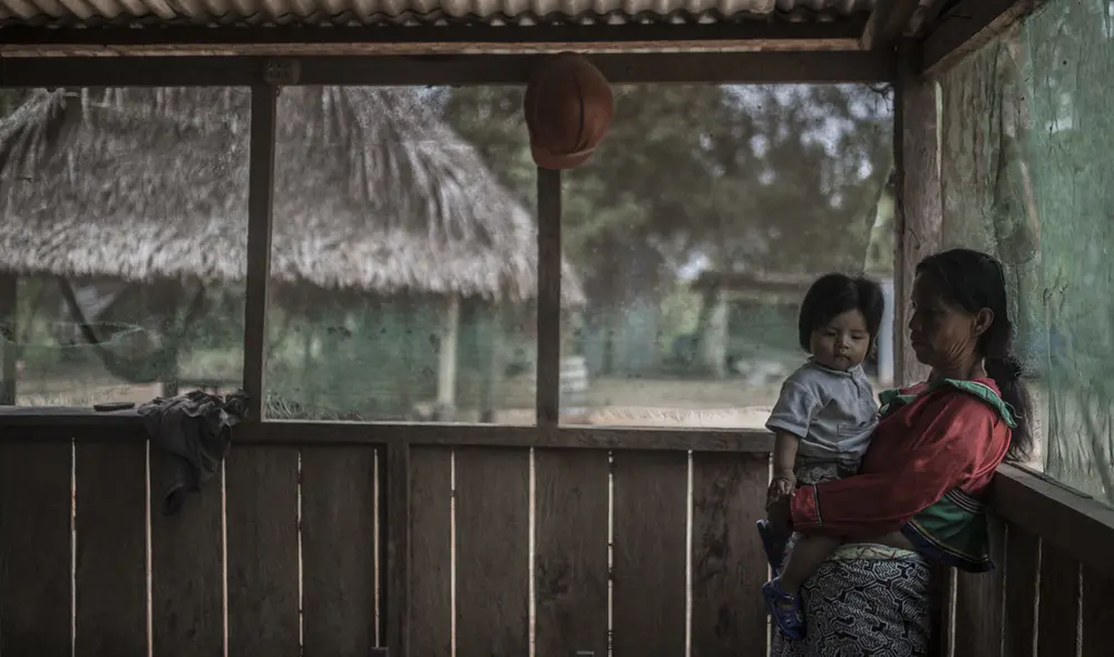 Actualmente, en la comunidad de Santa Clara, en Yarinacocha, hay un aproximado de 50 familias. Foto: Aldair Mejía Actualmente, en la comunidad de Santa Clara, en Yarinacocha, hay un aproximado de 50 familias. Foto: Aldair Mejía
