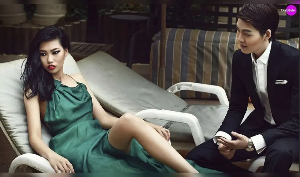 Kim Woo Bin en Korea's Next Top Model. Foto: Onstyle