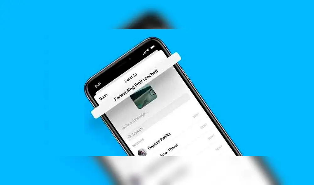 Los usuarios de Messenger sólo podrán reenviar un texto a cinco personas. (Fotos: TreceBits)