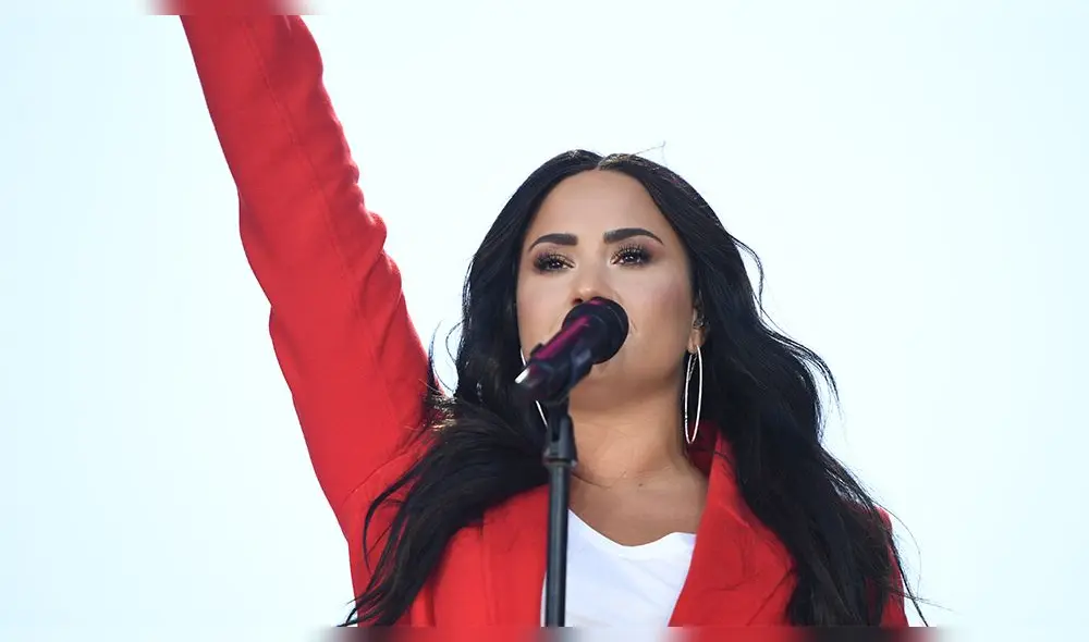 Demi Lovato vuelve a la música con esta producción, luego de su proceso de rehabilitación. (Foto: AFP)