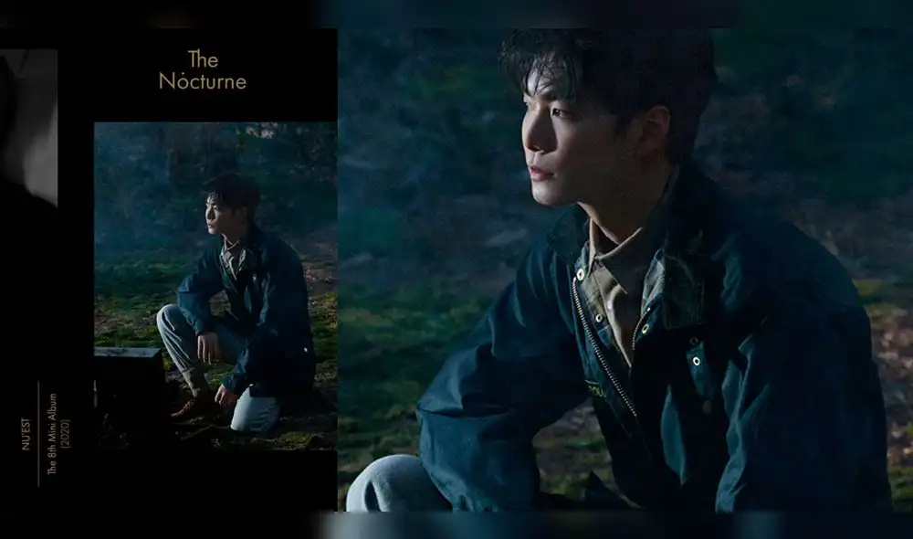 Photo concept de JR presentado por Pledis Entertainment para The Nocturne octavo mini álbum de NU’EST.