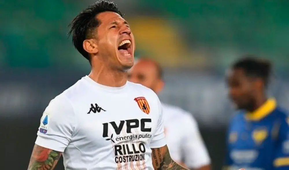 Gianluca Lapadula milita en el Benevento de la Serie A italiana. Foto: AFP. Gianluca Lapadula milita en el Benevento de la Serie A italiana. Foto: AFP.