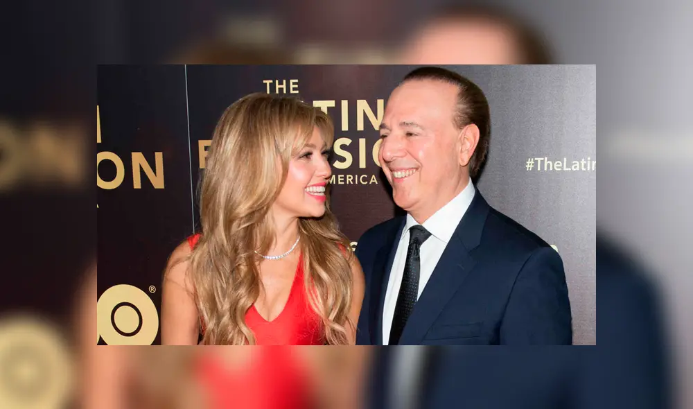Thalía y Tommy Mottola acaban con los rumores de su separación con publicación