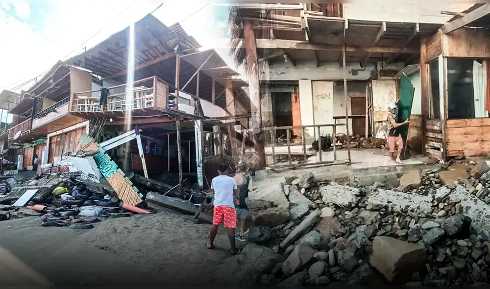 La Oficina de DEfensa Civil realiza balance sobre los daños en los hoteles. Foto: composición de Fabrizio Oviedo/ La República/ Municipalidad Distrital de Máncora La Oficina de DEfensa Civil realiza balance sobre los daños en los hoteles. Foto: composición de Fabrizio Oviedo/ La República/ Municipalidad Distrital de Máncora