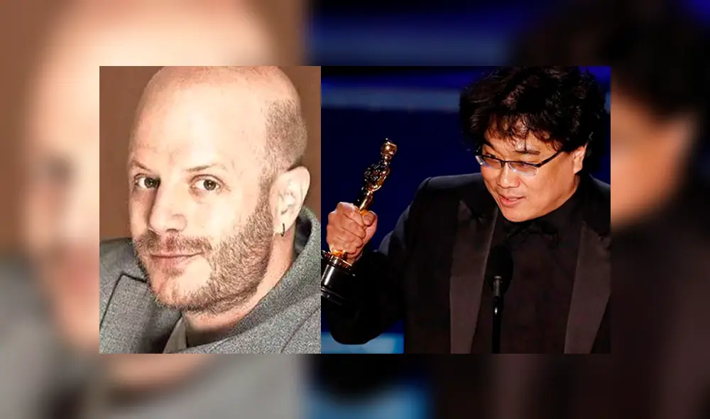 Antes de la entrevista Facundo pidió hablar en coreano a Bong Joo-ho (Foto: Composición) Antes de la entrevista Facundo pidió hablar en coreano a Bong Joo-ho (Foto: Composición)