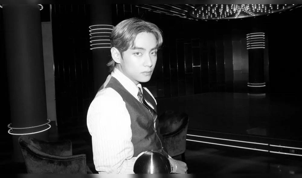 Desliza para ver más fotos de Taehyung de BTS. Créditos: Big Hit Entertainment