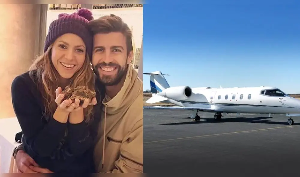 Shakira y Gerard Piqué ahora se disputan un lujoso avión privado. Foto: composición Edu Gamboa/LR/Marca/Europair Shakira y Gerard Piqué ahora se disputan un lujoso avión privado. Foto: composición Edu Gamboa/LR/Marca/Europair