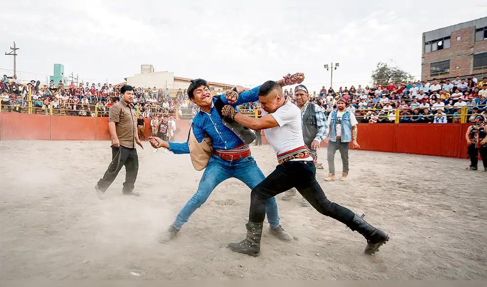 El Takanakuy: en SJL también cierran el año a puño limpio El Takanakuy: en SJL también cierran el año a puño limpio
