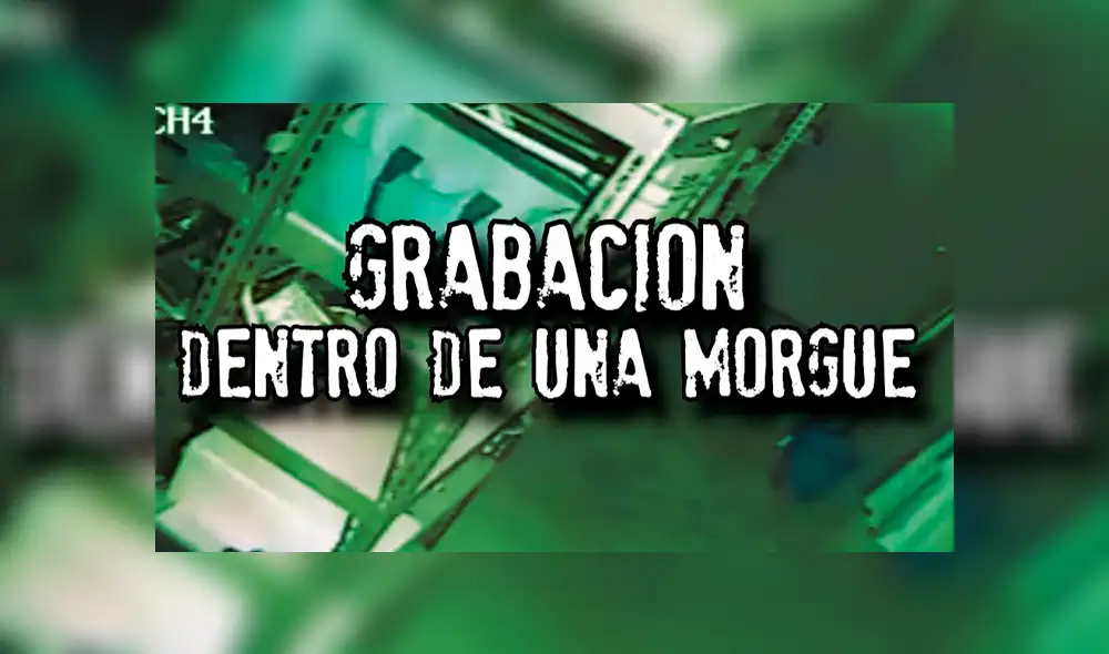 YouTube viral:  No creerás las imágenes que fueron captadas dentro de morgue de EEUU