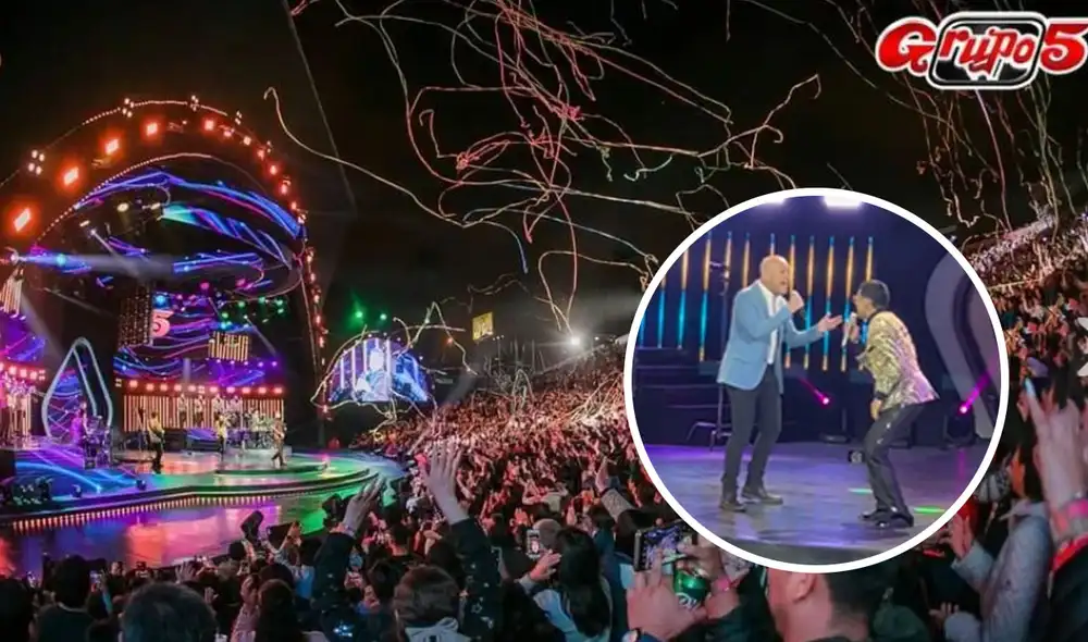 Grupo 5: Christian Yaipén asegura que darán concierto en el Estadio Nacional a peido de Gian Marco. Foto: Composición/ Grupo 5/ Instagram. Grupo 5: Christian Yaipén asegura que darán concierto en el Estadio Nacional a peido de Gian Marco. Foto: Composición/ Grupo 5/ Instagram.