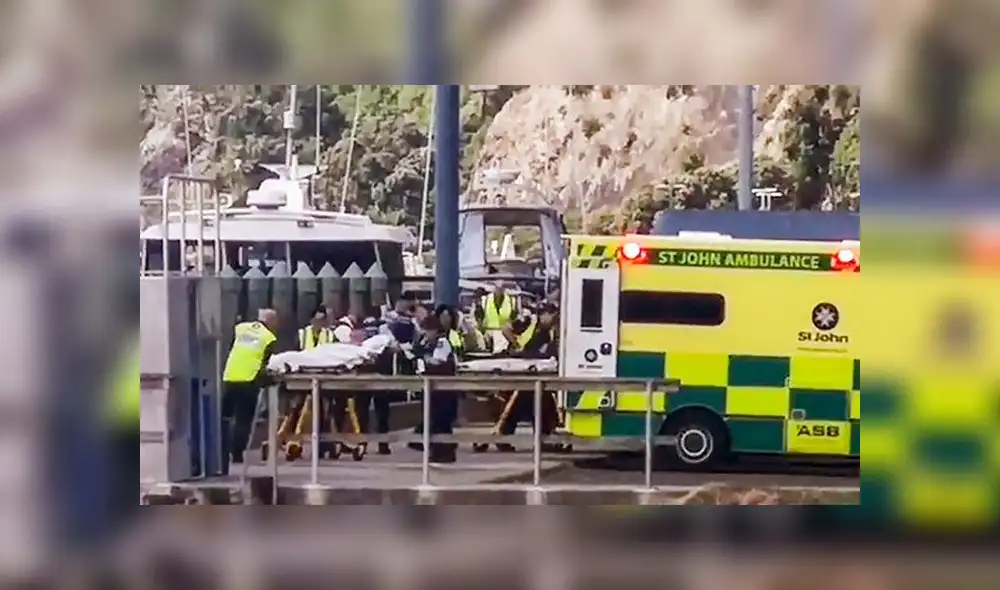 Los heridos necesitan injertos de piel debido a sus graves quemaduras tras la erupción del White Island. Foto: AP.