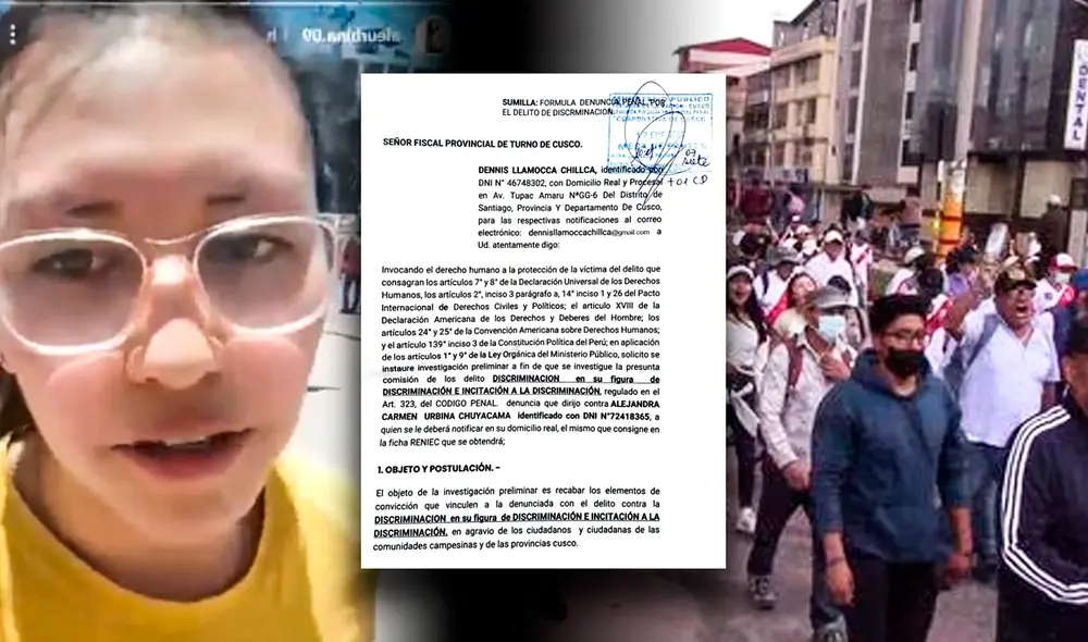 Discriminación se registró durante marcha por la paz. Foto: composición Fabrizio Oviedo/LR