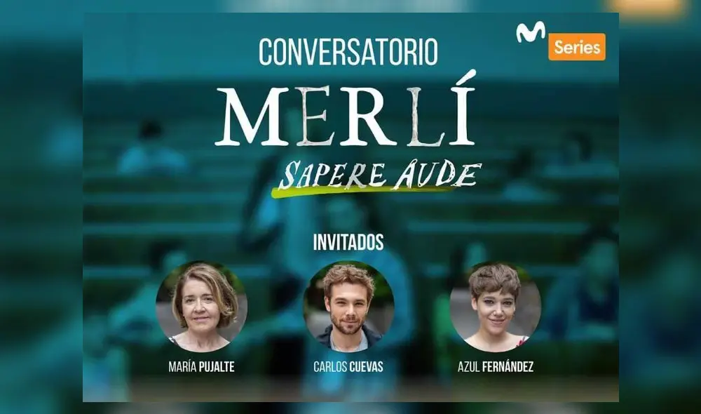 Actores del spin-off de ‘Merlí' llegarán a Perú para ofrecer un conversatorio sobre la serie