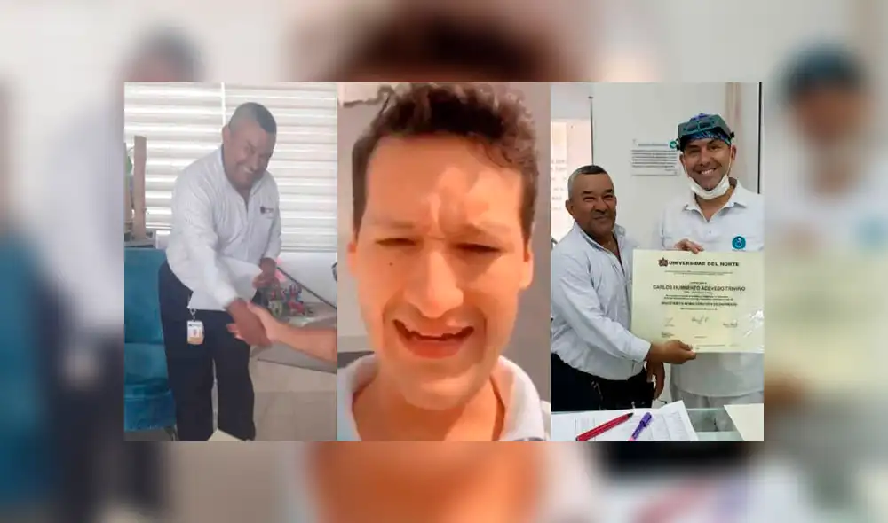 El trabajador de una universidad de Colombia era el encargado de entregar los diplomas a los graduandos casa por casa ante la cancelación de la ceremonia de grados por el COVID-19. El trabajador de una universidad de Colombia era el encargado de entregar los diplomas a los graduandos casa por casa ante la cancelación de la ceremonia de grados por el COVID-19.