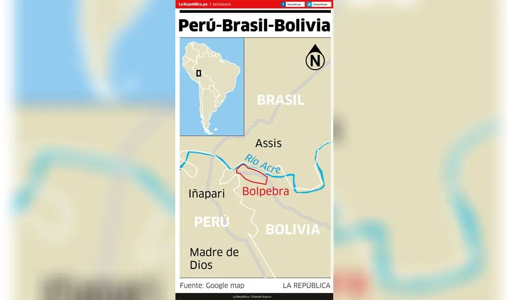 Perú-Brasil-Bolivia [INFOGRAFÍA]