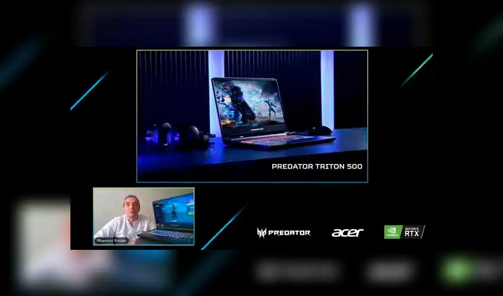 Predator Triton 500 con GeForce RTX 2070 Super. (Fotos: Acer)