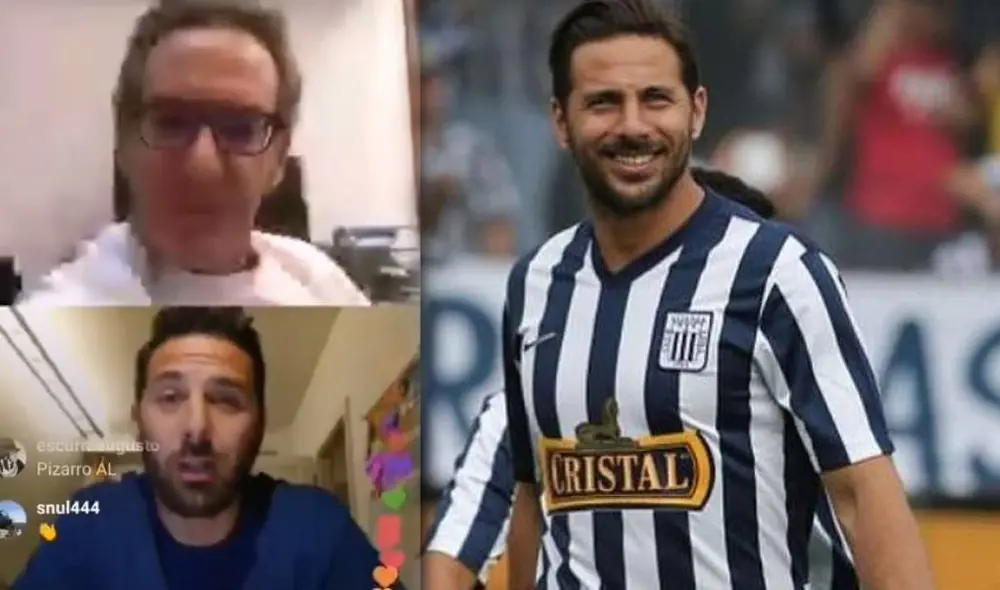 Claudio Pizarro volvió a tocar el tema de Alianza Lima.