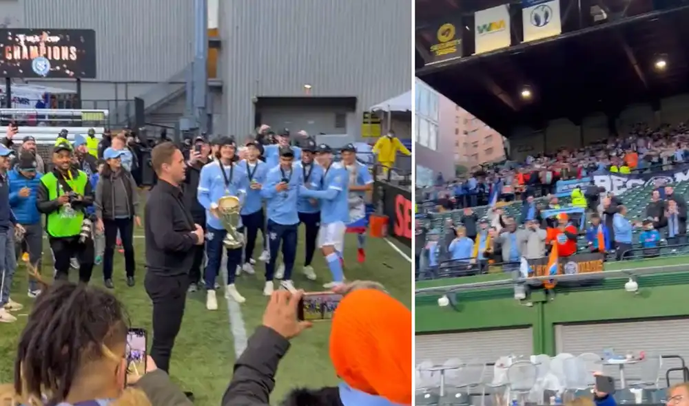 New York City ganó la MLS por primera vez en su historia. Foto: composición NYCFC Nation New York City ganó la MLS por primera vez en su historia. Foto: composición NYCFC Nation