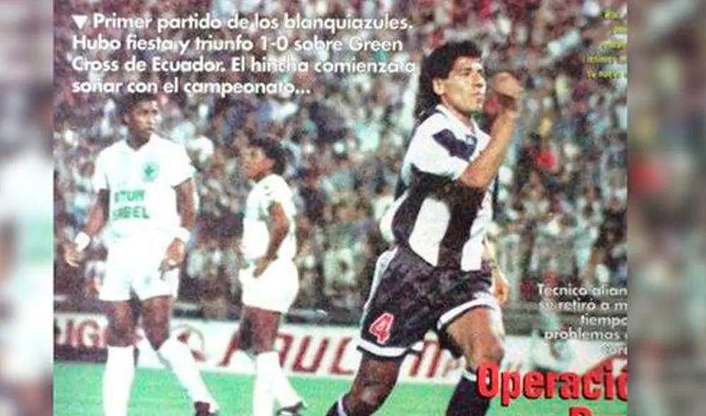 Alianza Lima realizó su primera presentación en 1995. Foto: Archivo