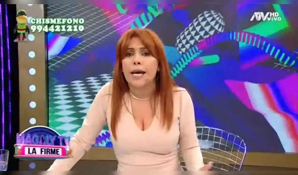 Magaly Medina se muestra furiosa contra su equipo de producción [VIDEO]